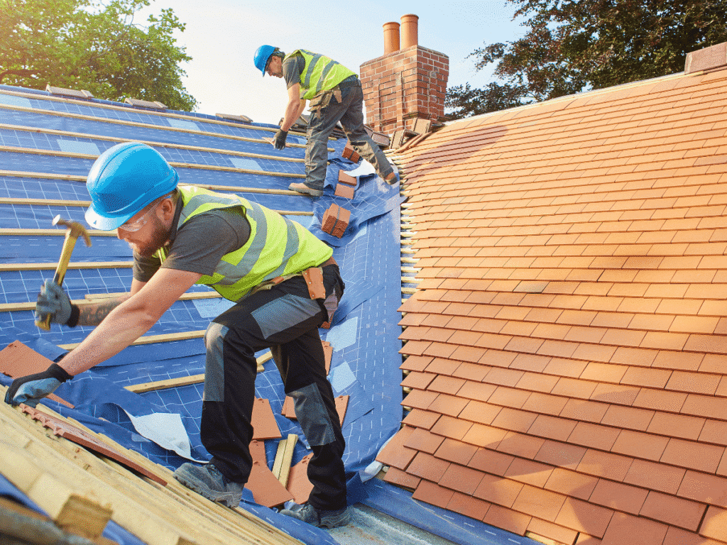Commercial roofing work for property owners searching roofing contractor near me