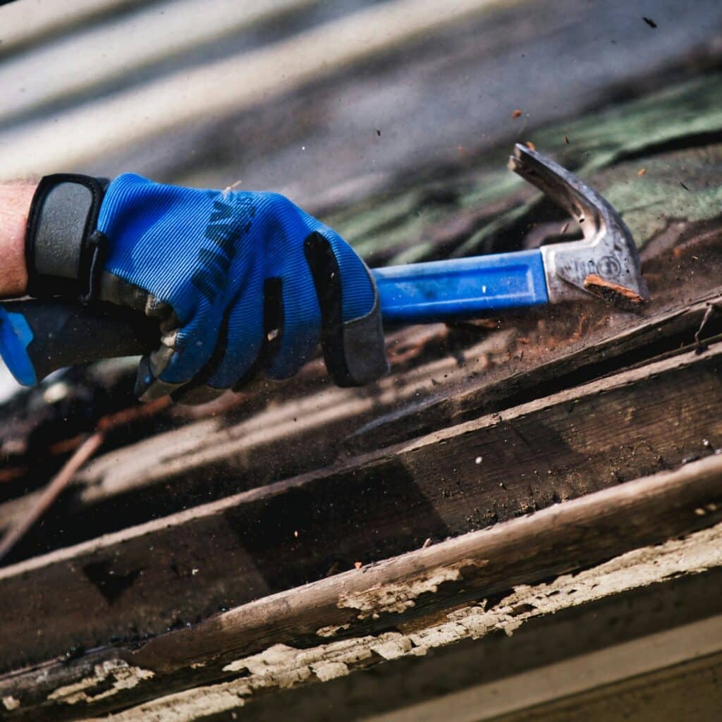 Roofing project for property owners searching roofing contractor near me.