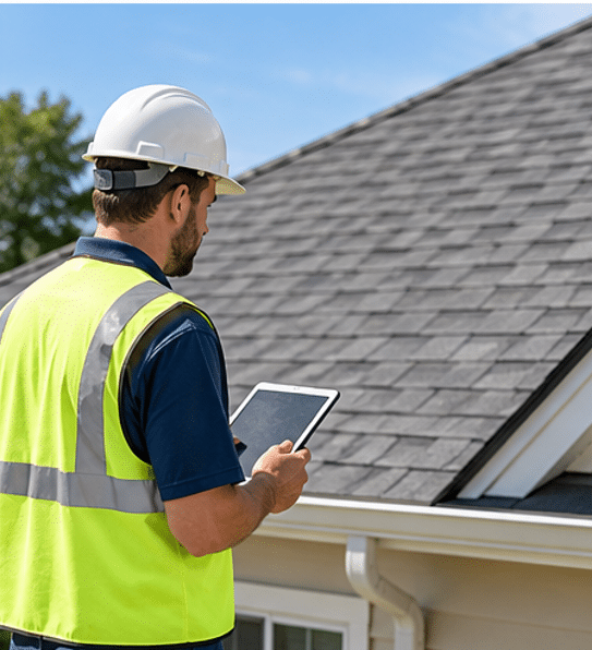 roof inspection card