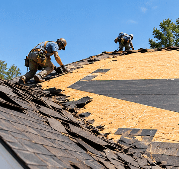 roof replacement card